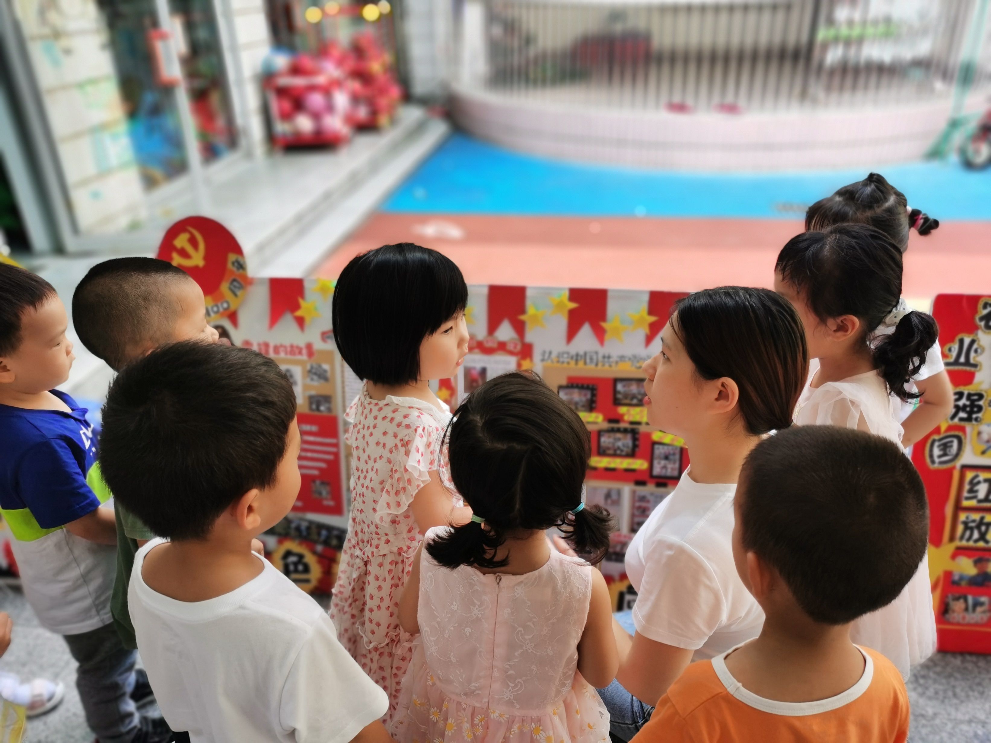 幼兒園舉辦慶祝建黨百年系列活動